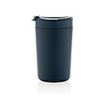 Nerezový hrnček s viečkom, 300 ml, námornícka modrá