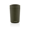 Nerezový hrnček s viečkom, 300 ml, zelená