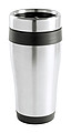 Nerezový termohrnček, 450ml, čierne detaily