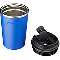 Nerezový vákuový termohrnček s pevným uzáverom, objem 360 ml, kráľovská modrá
