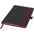 Notebook Color edge A5, čierna/červená