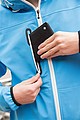 Obal na doklady s RFID ochranou, čierna