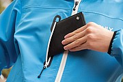 Obal na doklady s RFID ochranou, čierna