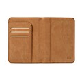 Obal na pas s RFID, hnedá