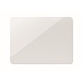 Obdĺžnikový magnet z PVC, biela