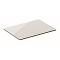 Obdĺžnikový magnet z PVC, biela