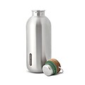 Oceľová fľaša na vodu 600 ml, vojenská zelená