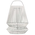 Originalhome lampión z recyklovaného materiálu, svetlosivá