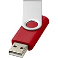 Otočný USB disk 32 GB, červená