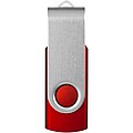 Otočný USB disk 32 GB, červená