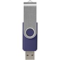 Otočný USB disk 32 GB, kráľovská modrá