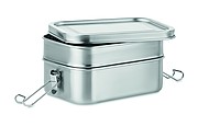 PALADAR Lunchbox z nerezovej ocele, 2 vnútorné priehradky