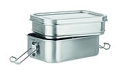 PALADAR Lunchbox z nerezovej ocele, 2 vnútorné priehradky