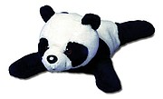 PANDA Plyšová hračka - panda s visačkou na potlač