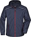 Pánska bunda do dažďa James & Nicholson RAIN, námornícka modrá, 3XL