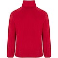 Pánska fleecová celoprepínacia bunda, ROLY ARTIC, červená, veľ. 4XL