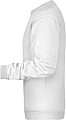 Pánska mikina James Nicholson sweatshirt men, biela, veľ. L
