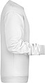 Pánska mikina James Nicholson sweatshirt men, biela, veľ. L