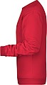 Pánska mikina James Nicholson sweatshirt men, červená, veľ. L
