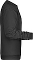 Pánska mikina James Nicholson sweatshirt men, čierna, vel. L