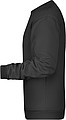 Pánska mikina James Nicholson sweatshirt men, čierna, vel. XL
