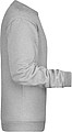 Pánska mikina James Nicholson sweatshirt men, tmavo šedý melír, veľ. XL
