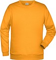 Pánska mikina James Nicholson sweatshirt men, tmavo žltá, veľ. L