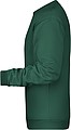 Pánska mikina James Nicholson sweatshirt men, tmavozelená, veľ. XL