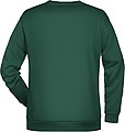 Pánska mikina James Nicholson sweatshirt men, tmavozelená, veľ. XL