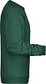 Pánska mikina James Nicholson sweatshirt men, tmavozelená, veľ. XL