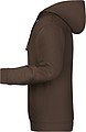Pánska mikina s kapucňou James Nicholson sweat hoodie men, hnedá, vel. M