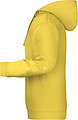 Pánska mikina s kapucňou James Nicholson sweat hoodie men, sv. žltá, veľ. 3XL