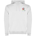 Pánska mikina s kapucňou ROLY URBAN, biela, XL