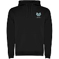 Pánska mikina s kapucňou ROLY URBAN, čierna, XL