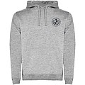 Pánska mikina s kapucňou ROLY URBAN, sivý melír, XL