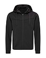 Pánska mikina STEDMAN RECYCLED SCUBA JACKET MEN, čierna, S