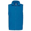 Pánska mikrofleecová vesta Kariban fleece vest men, tmavotyrkysová, veľ. 3XL