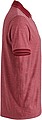 Pánska polokošeľa James Nicholson polo melange men, červená/tmavočervená, veľ. 3XL