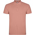 Pánska polokošeľa s krátkym rukávom, ROLY STAR, pastelová oranžová, 3XL
