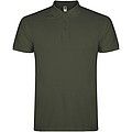 Pánska polokošeľa s krátkym rukávom, ROLY STAR, tmavá vojenská zelená, veľ. L