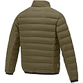 Pánska zateplená páperová bunda Elevate Macin, veľkosť L, vojenská zelená - khaki