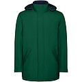 Pánska zateplená softshellová parka Roly Notus, veľkosť 2XL, tmavozelená