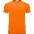 Pánske funkčné tričko s krátkym rukávom, ROLY BAHRAIN, oranžová, veľ. 3XL