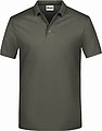 Pánske piké polo James & Nicholson, hnedá, M