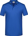 Pánske piké polo James & Nicholson, kráľovská modrá, M