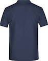 Pánske piké polo James & Nicholson, námornícka modrá, 5XL