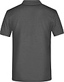 Pánske piqué polo James & Nicholson, antracitová, 4XL