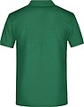 Pánske piqué polo James & Nicholson, stredne zelená, 5XL