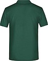 Pánske piqué polo James & Nicholson, tmavozelená, 4XL