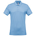 Pánske polotričko KARIBAN KRÁTKE RUKÁVY PIQUÉ POLO SHIRT, svetlomodrá, S